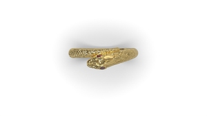 Gouden ring Snake, Slang, Serpent, Model FR80